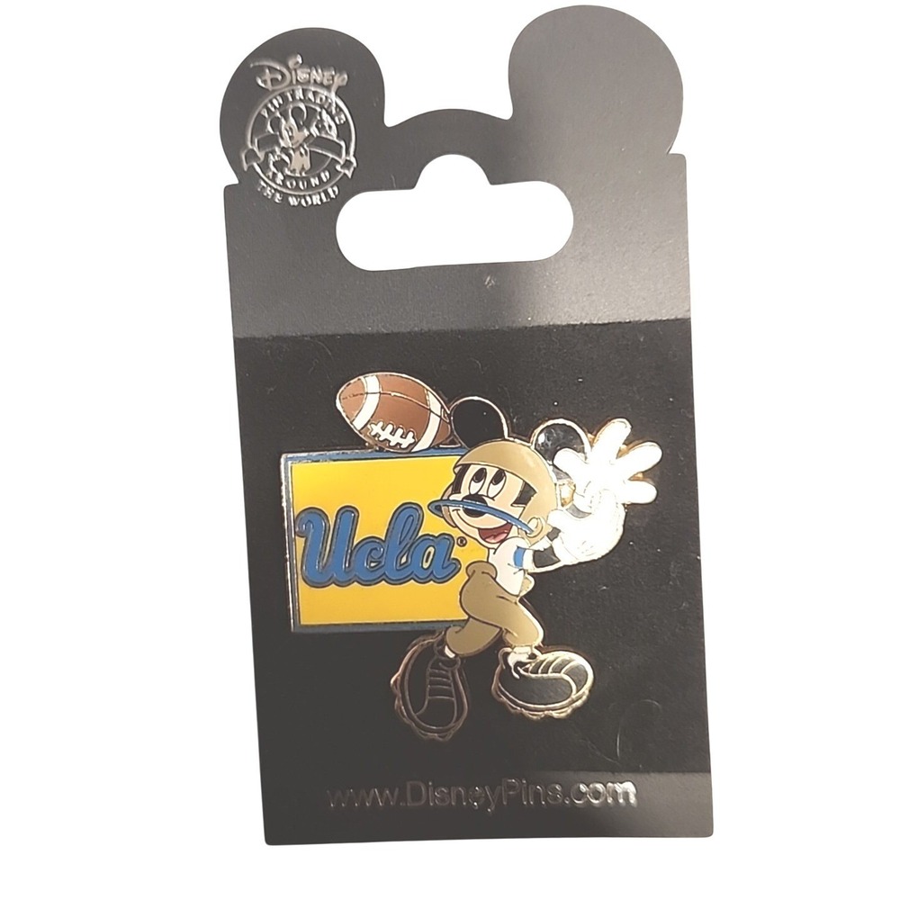 Disney Pin UCLA Bruins Mickey Mouse Football Collegiate Licensed 2008 Enamel